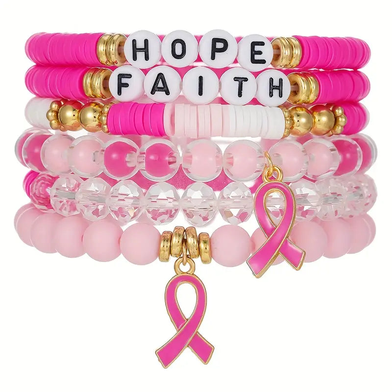 Tro Hopp Armband | Tillsammans mot bröstcancer