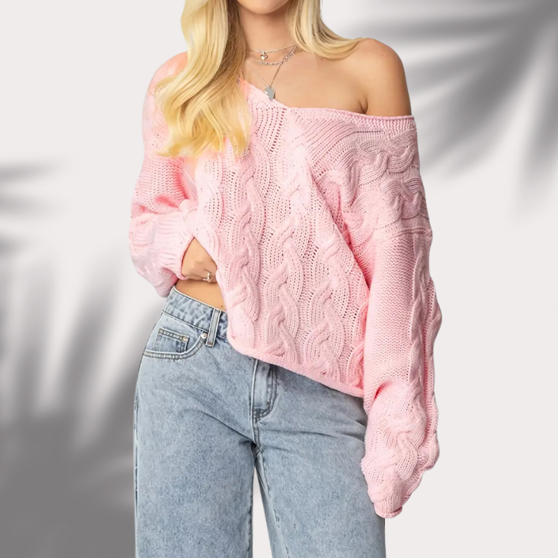 Fridfull Charm Sweater | Tillsammans mot bröstcancer