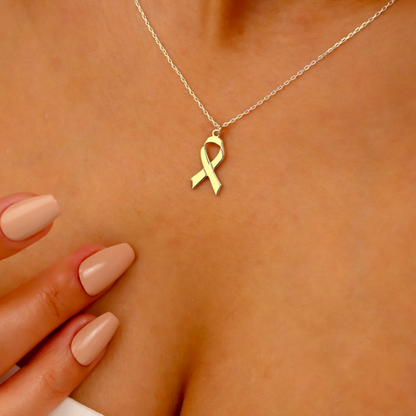 Delikat Band Halsband | Tillsammans Mot Bröstcancer