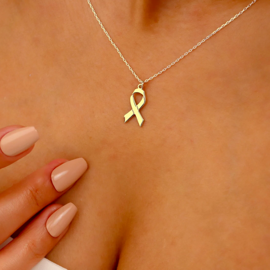 Delikat Band Halsband | Tillsammans Mot Bröstcancer