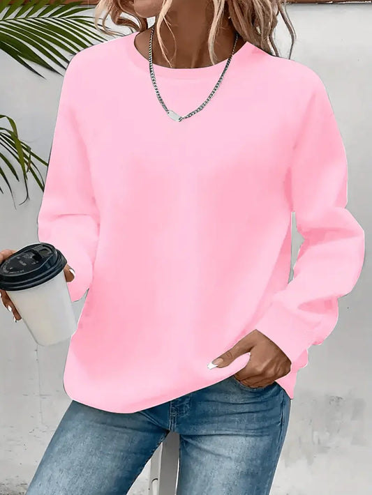 Enkel och Bekväm Sweatshirt | Tillsammans mot bröstcancer