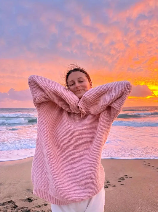 Rosa Hopp Sweater | Tillsammans mot Bröstcancer