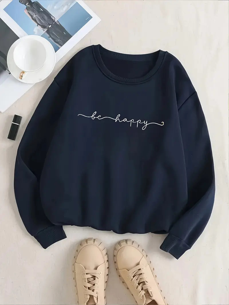 Varm minimalistisk Sweatshirt | Tillsammans mot bröstcancer