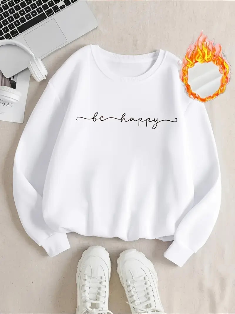 Varm minimalistisk Sweatshirt | Tillsammans mot bröstcancer