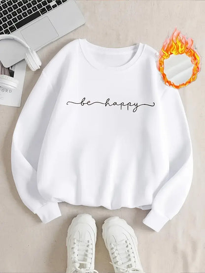 Varm minimalistisk Sweatshirt | Tillsammans mot bröstcancer