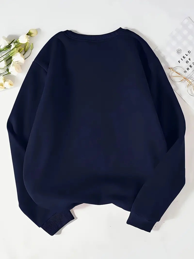 Varm minimalistisk Sweatshirt | Tillsammans mot bröstcancer