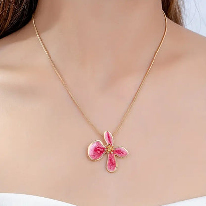 Rosa Blomhalsband | Tillsammans mot Bröstcancer