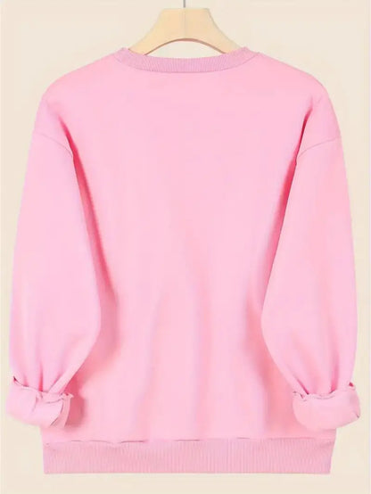 Enkel och Bekväm Sweatshirt | Tillsammans mot bröstcancer