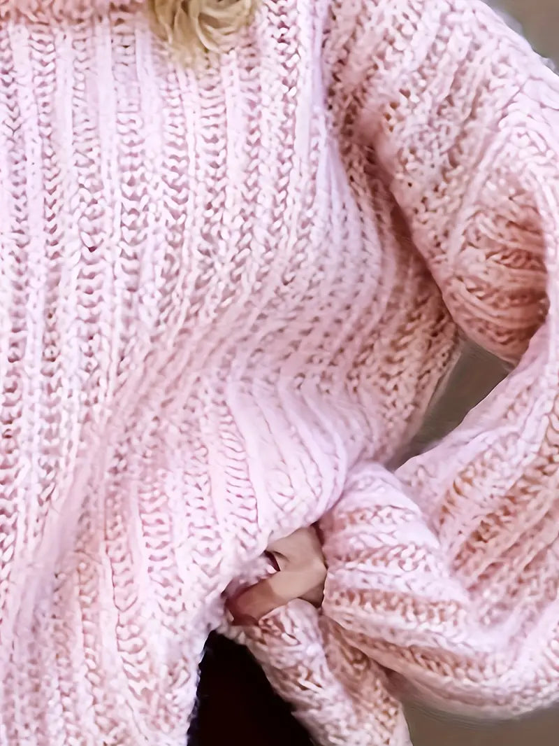 Mjuk Varm Sweater | Tillsammans mot bröstcancer