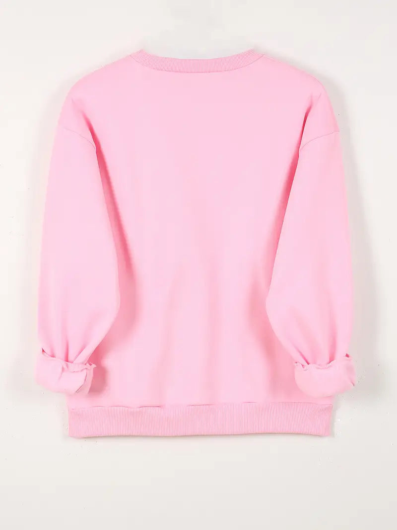 Tre Hjärtan Sweatshirt | Tillsammans mot Bröstcancer