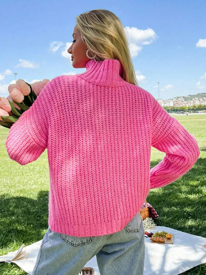 Varm Turtleneck Tröja | Tillsammans mot Bröstcancer
