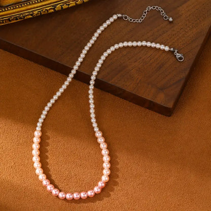 Pärlhalsband Set | Tillsammans mot Bröstcancer