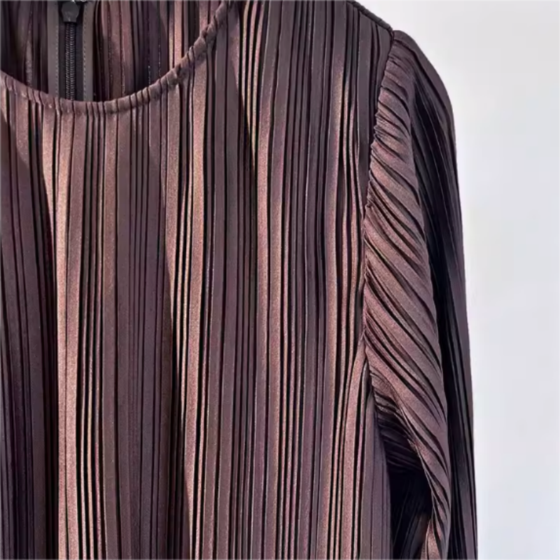 Elvi™ -  Utsvängda Ärmar Elegant Klänning